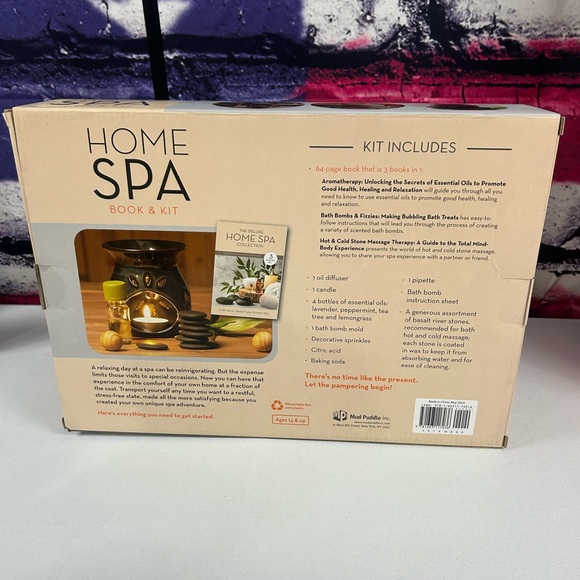 Home Spa Book and Kit - Picture 2 of 2